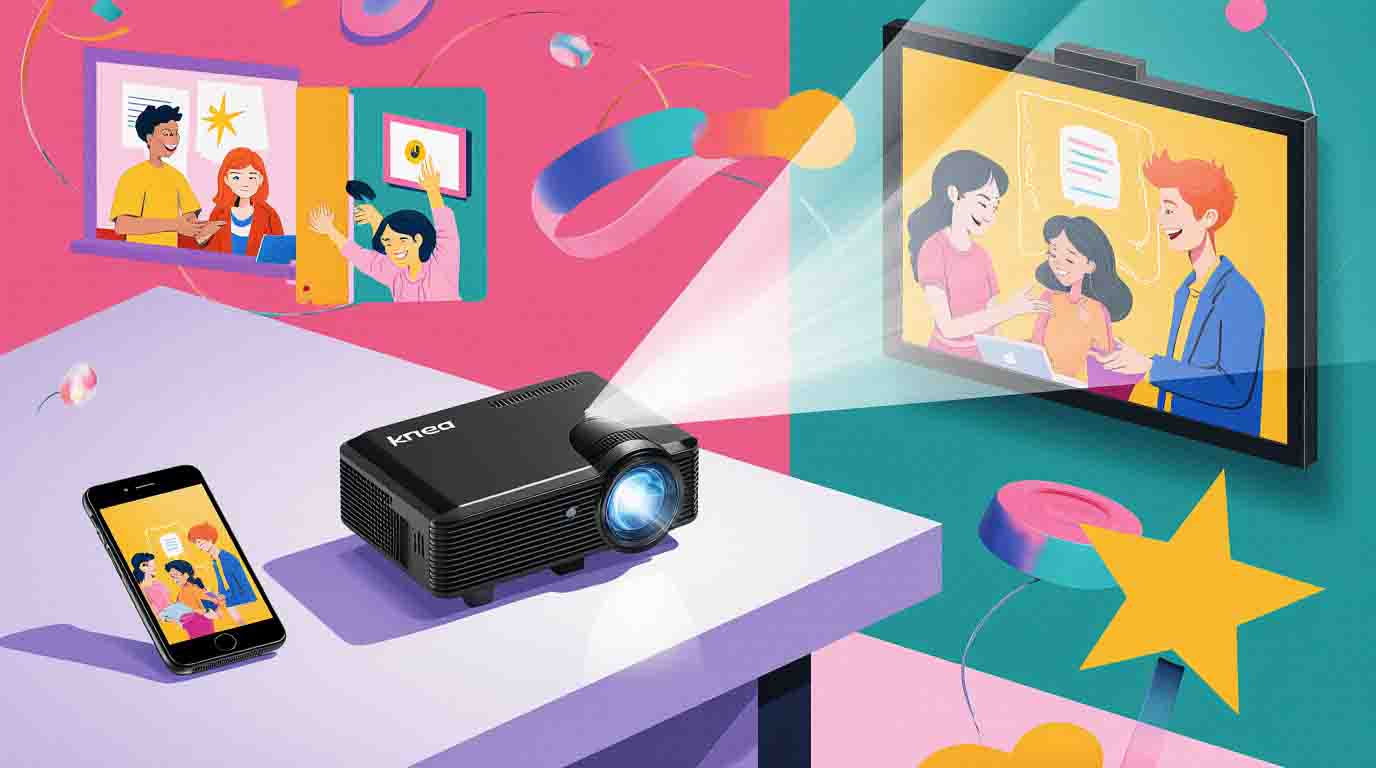 mini-projecteurs portables pour smartphone